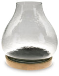 Adalisen - Candle Holder - Clear / Brown - Stylish Home Furniture