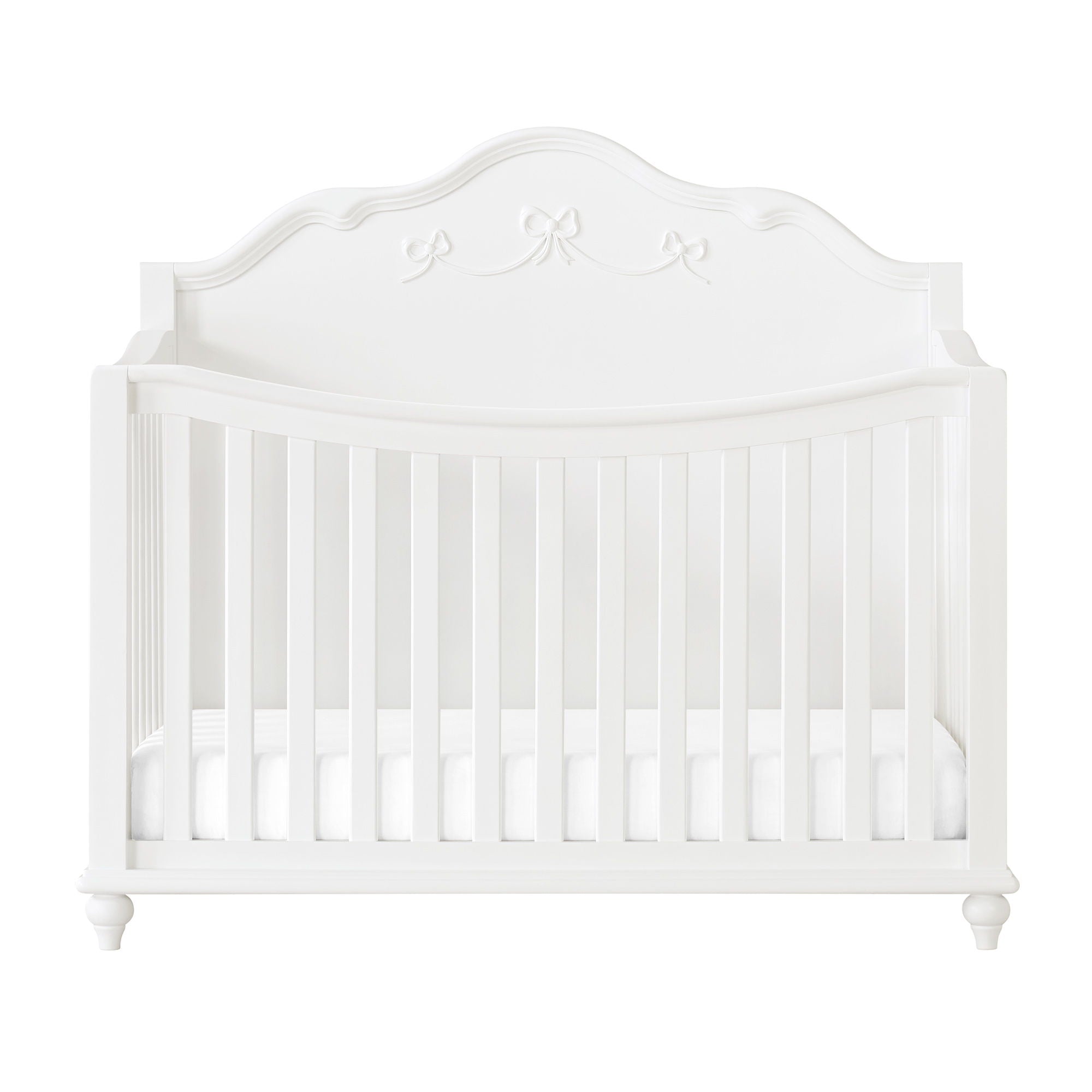 Alana - Crib With Guardrails - White - Stylish Home Furniture