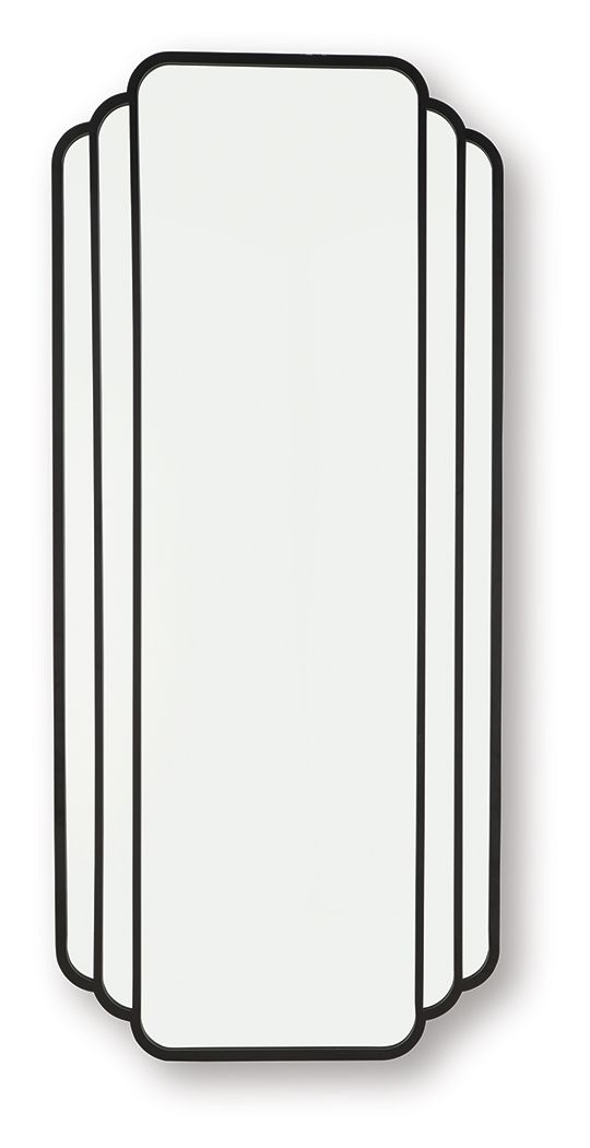 Antigone - Floor Mirror - Black - Stylish Home Furniture