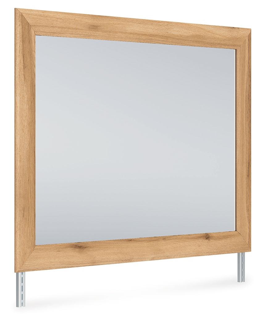 Aleaport - Bedroom Mirror - Warm Brown - Stylish Home Furniture