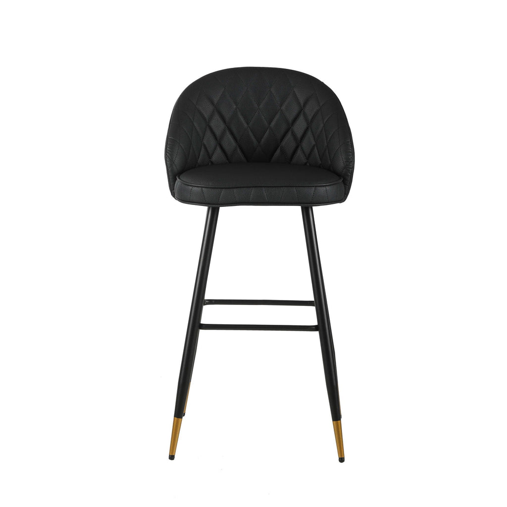 Oliver - Vegan Leather Bar Chair (Set of 2) - Stylish Home Furniture
