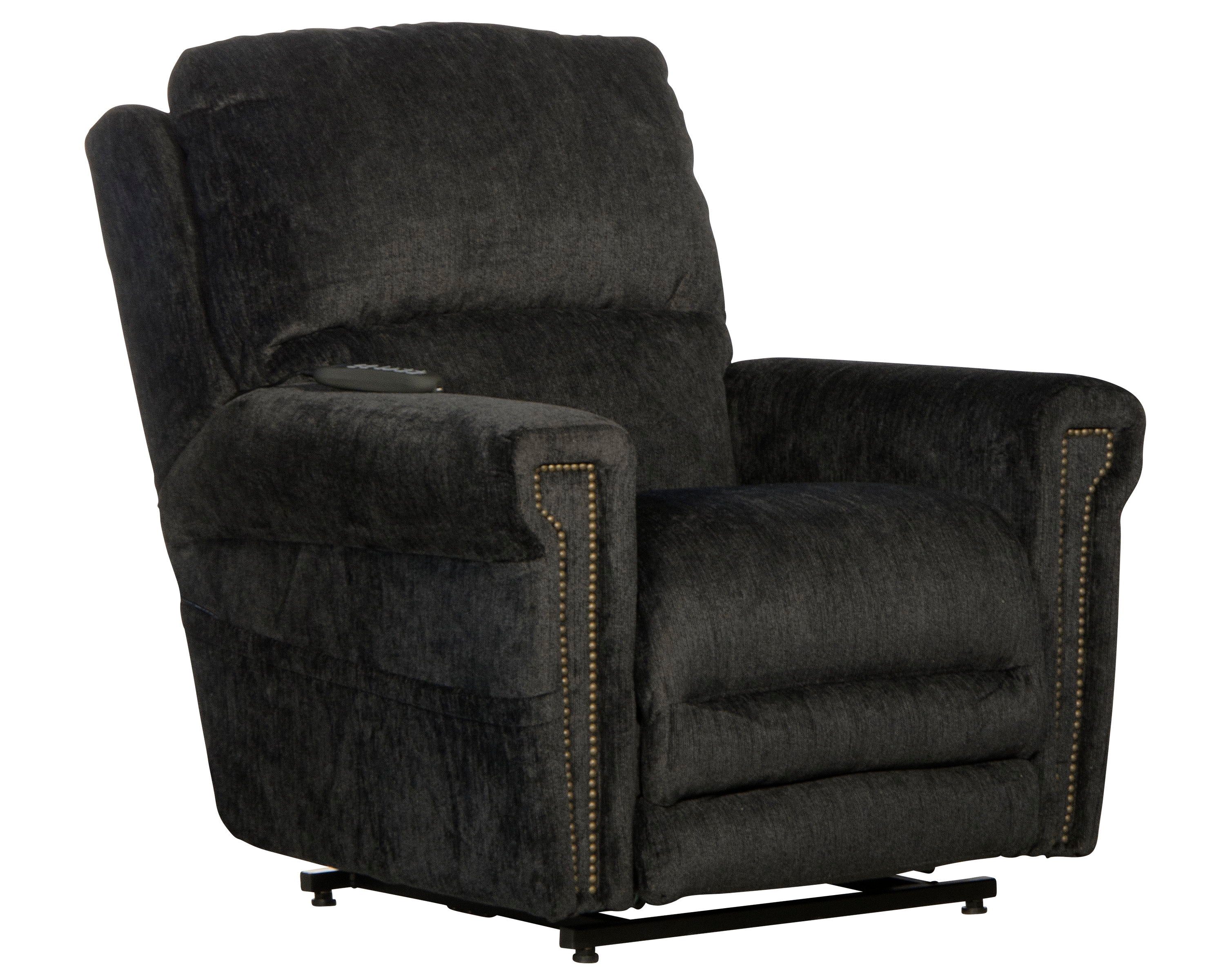 Warner - Power Headrest With Lumbar Power Lay Flat Recliner - Stylish Home Furniture