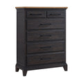 Montrose - Chest - Espresso & Brown - Stylish Home Furniture