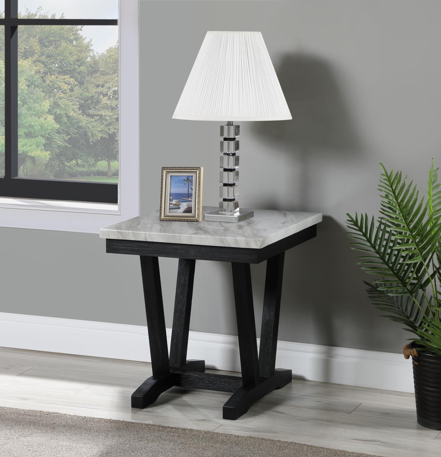 T120 - Table Set (Set of 3) - White - Stylish Home Furniture