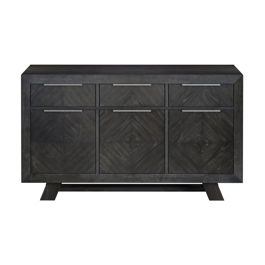 Transcend - Server - Charcoal - Stylish Home Furniture