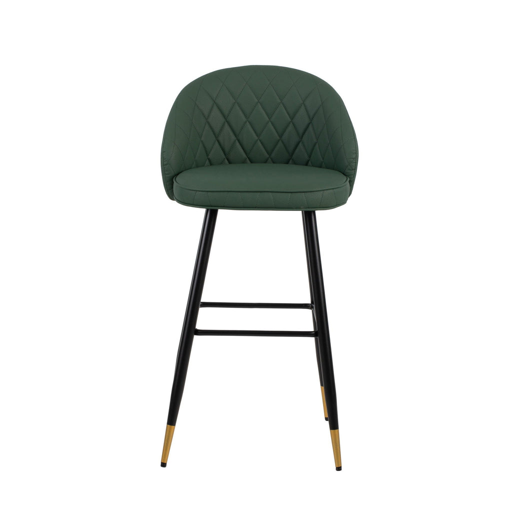 Oliver - Vegan Leather Bar Chair (Set of 2) - Stylish Home Furniture