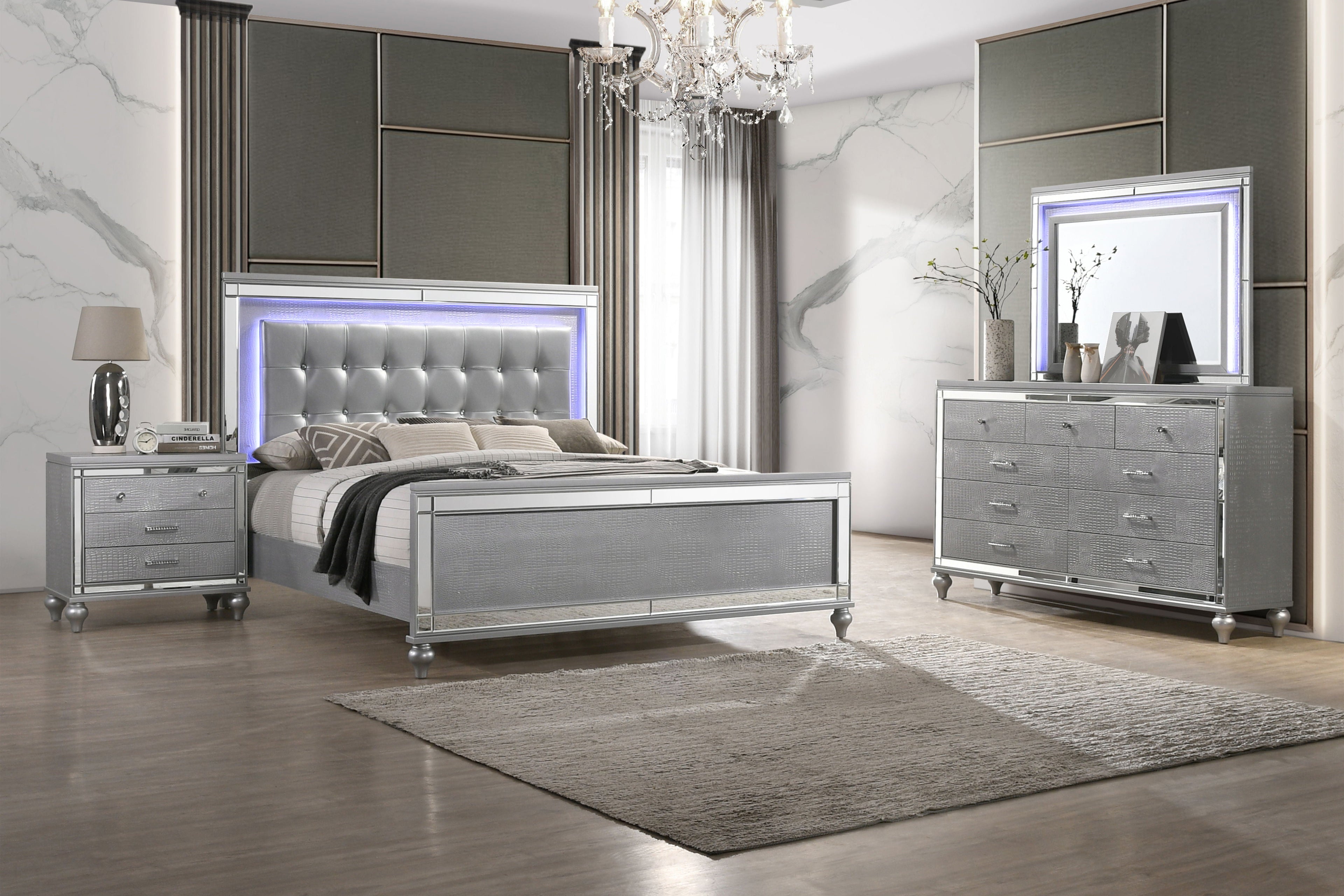 Valentino - Bedroom Set - Stylish Home Furniture