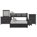 Hampton Kids - Bunk With Ladder And Trundle Bedroom Set - Stylish Home Furniture