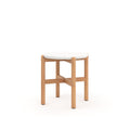Solstice - End Table With Terazzo Top - White - Stylish Home Furniture