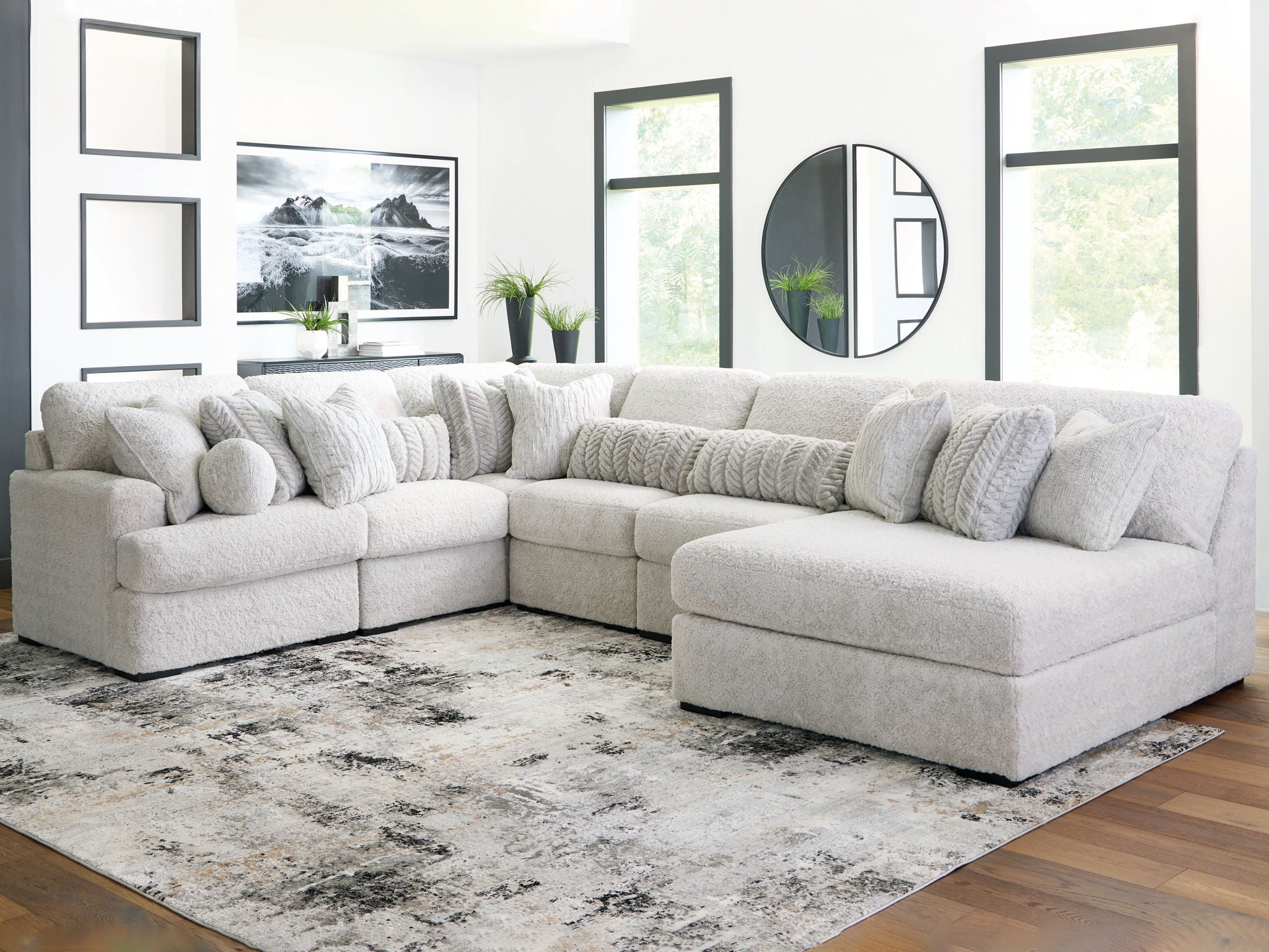 Cuddle Plush - Sectional - Stylish Home Furniture