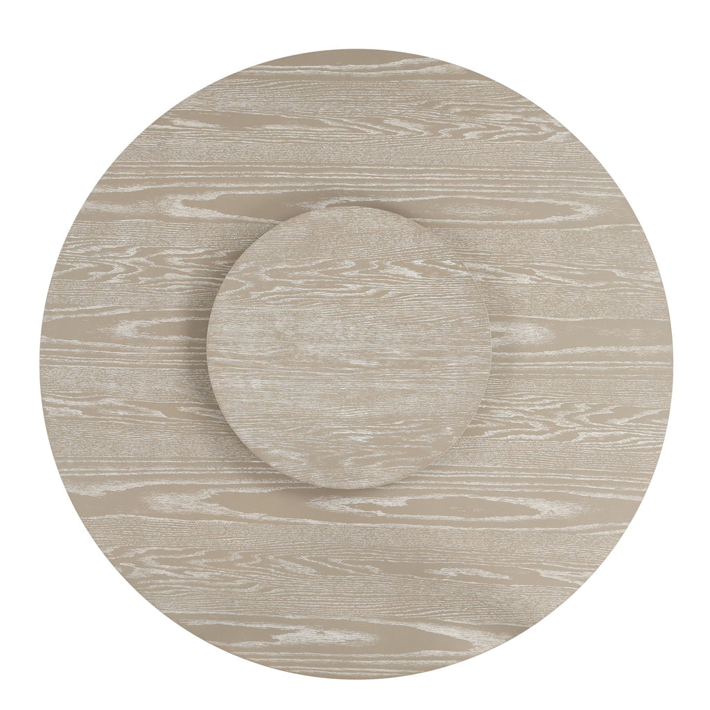 Gwendolyn - Round Table Top And Base - Beige - Stylish Home Furniture