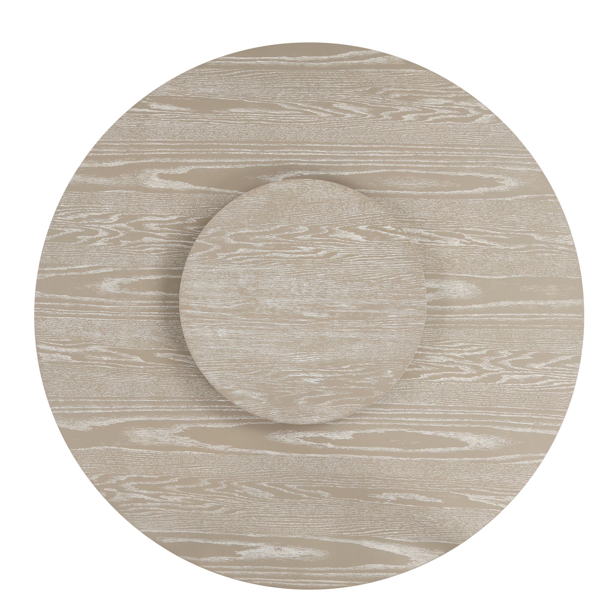 Gwendolyn - Round Table Top And Base - Beige - Stylish Home Furniture