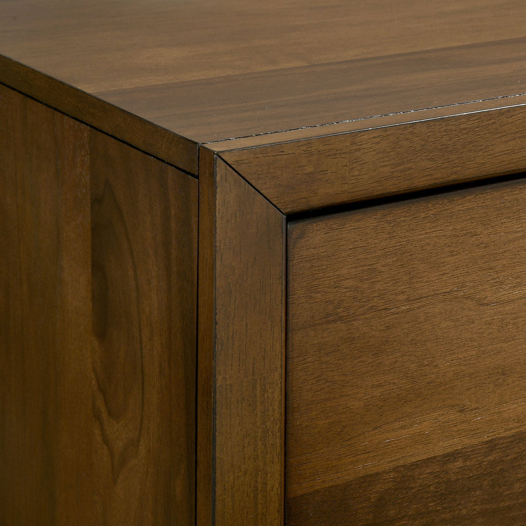 Malibu - 5-Drawer Chest - Walnut - Stylish Home Furniture