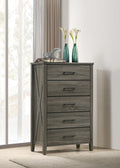 B522 - Chest - Rustic Gray - Stylish Home Furniture