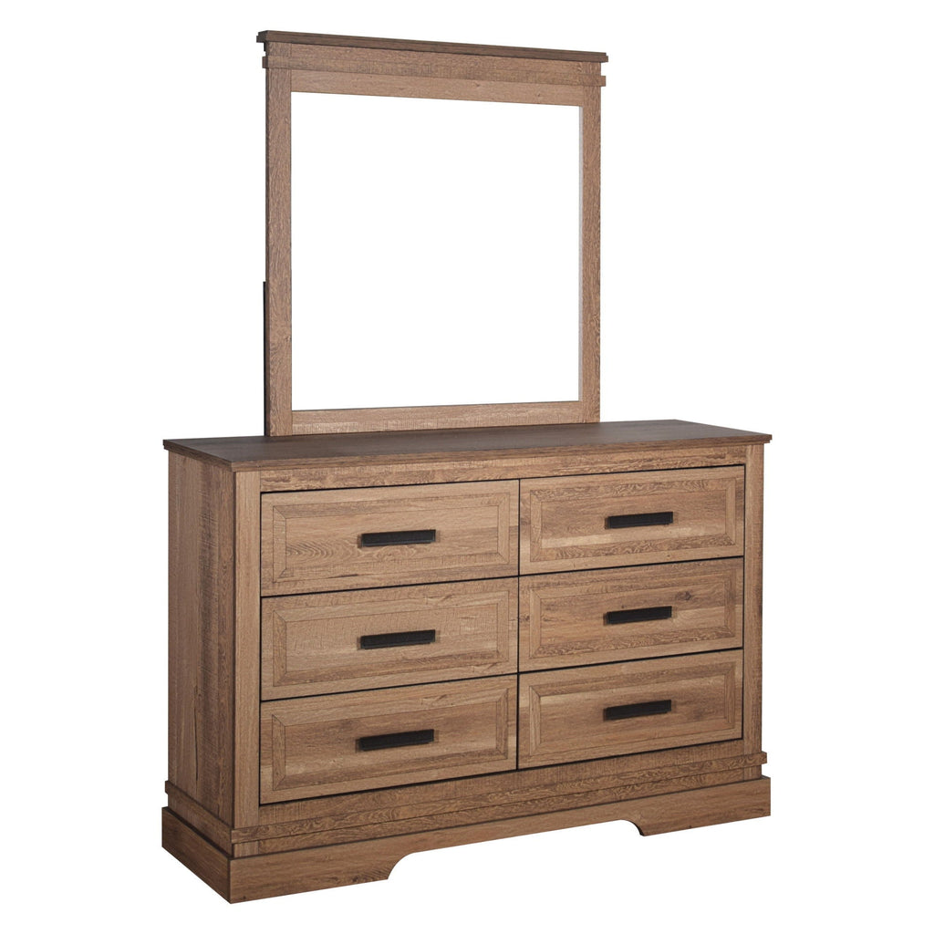 Coventry Hall - Mirror - Pecan - Stylish Home Furniture