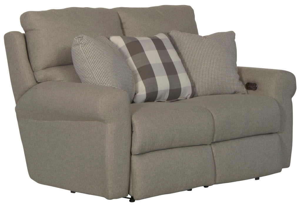 Westport - Power Lay Flat Reclining Loveseat - Stylish Home Furniture