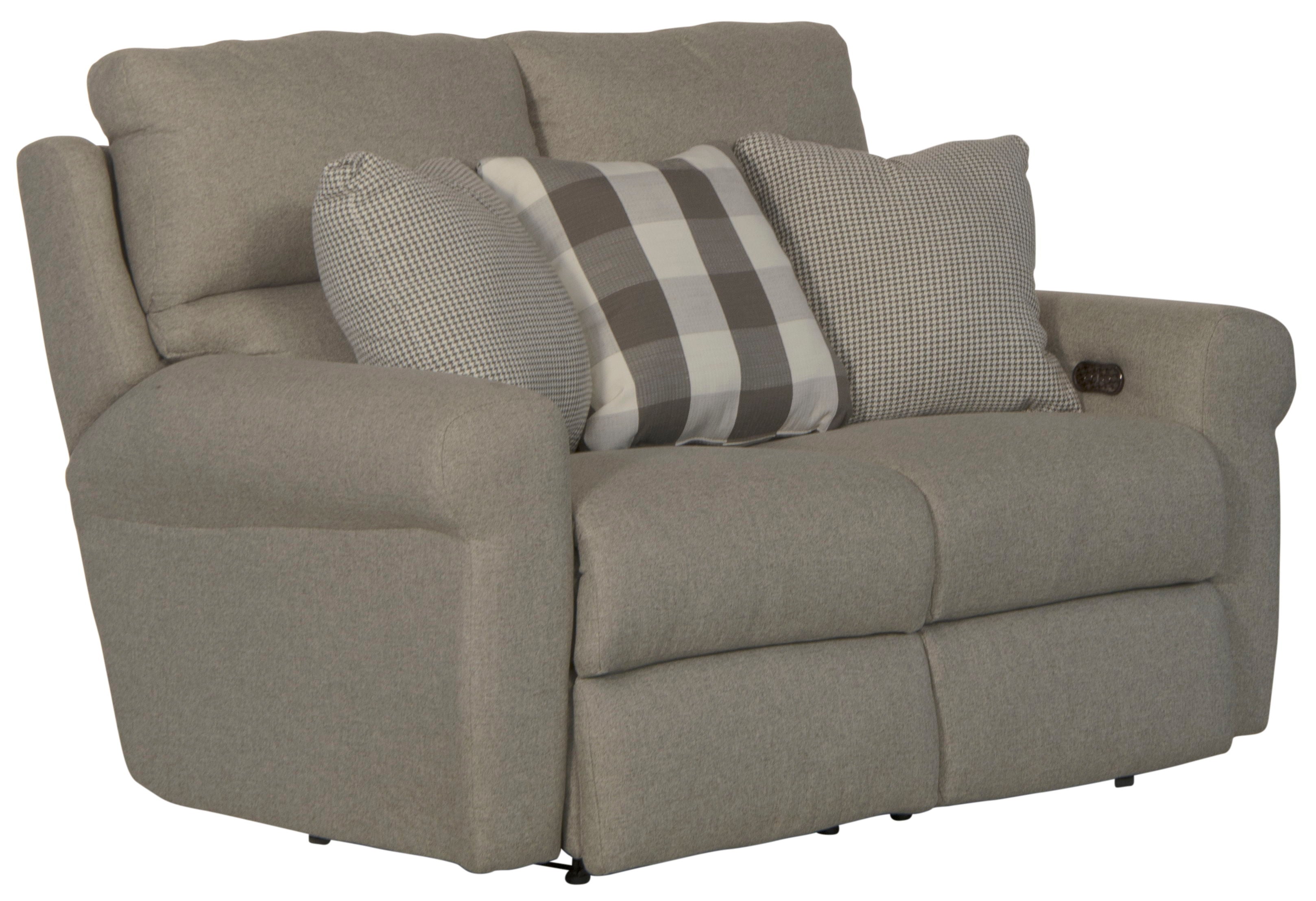 Westport - Power Lay Flat Reclining Loveseat - Stylish Home Furniture