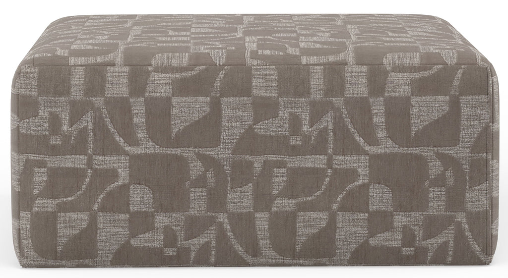 Zeke - Cocktail Ottoman - Cloud - Stylish Home Furniture