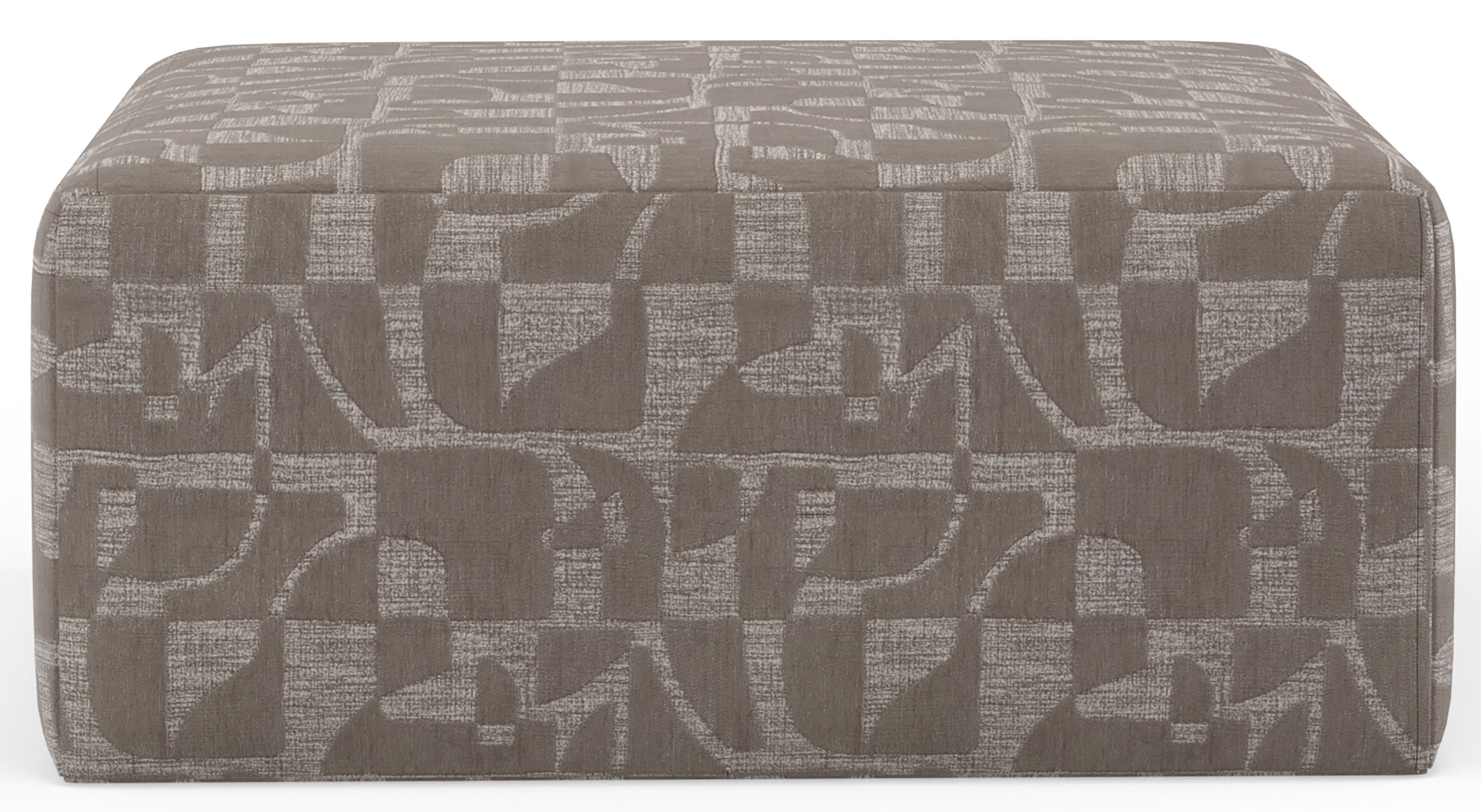 Zeke - Cocktail Ottoman - Cloud - Stylish Home Furniture