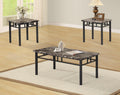 T759 - 3 Piece Table Set - Brown - Stylish Home Furniture
