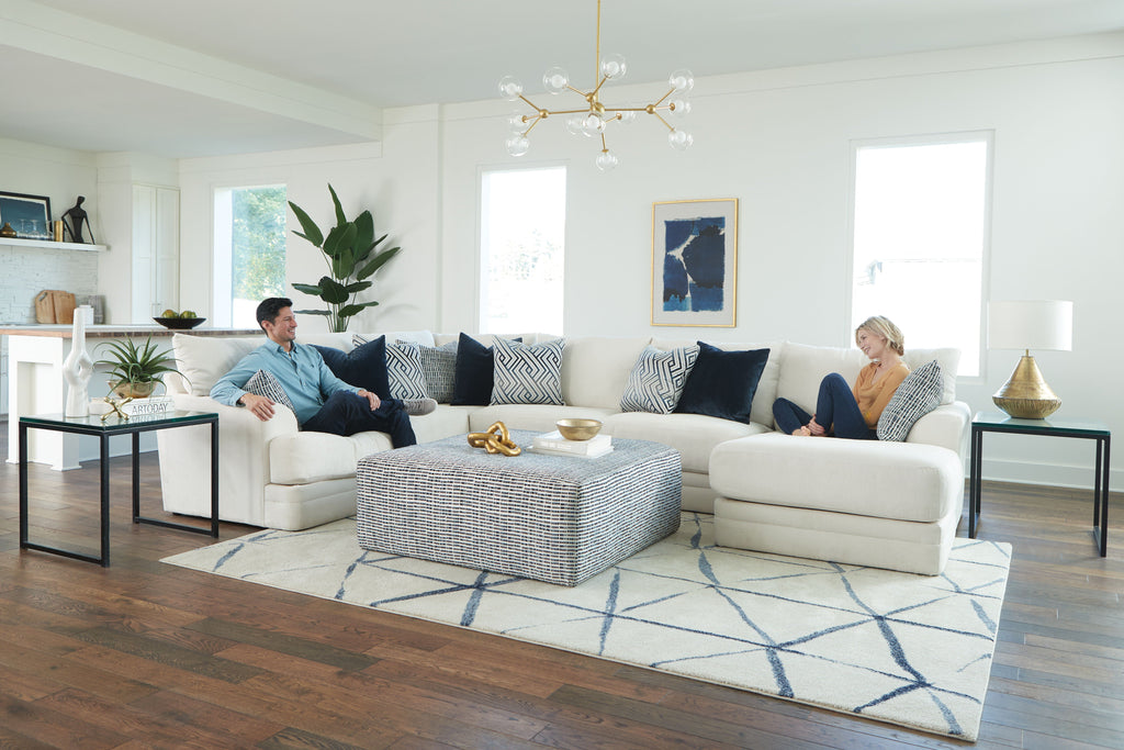 Polaris Modular Sectional - Cocktail Ottoman - Stylish Home Furniture