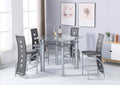 D324 - Pub Chairs (Set of 2) - Charcoal