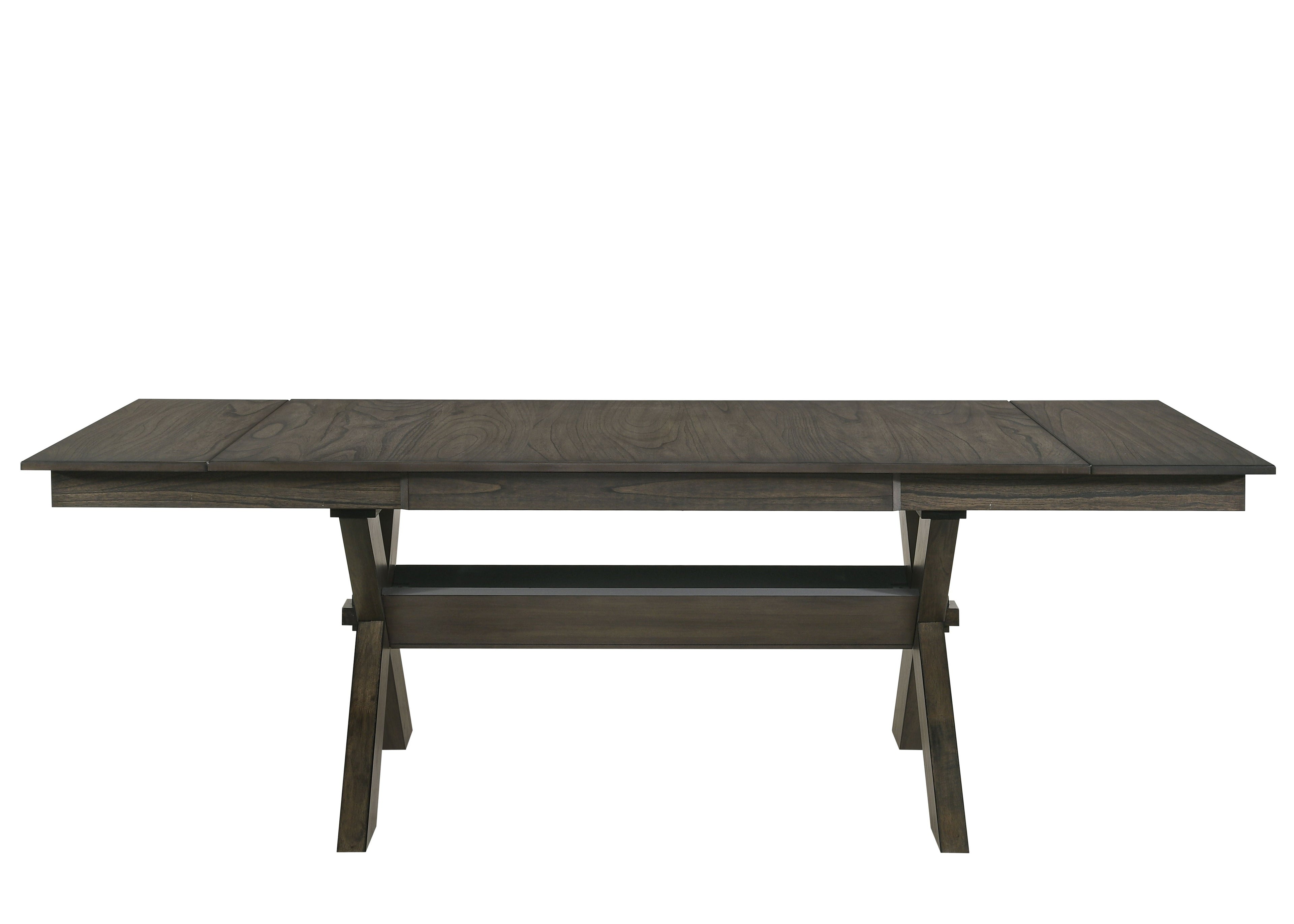 Gulliver - Dining Table Top & Base - Dark Brown - Stylish Home Furniture