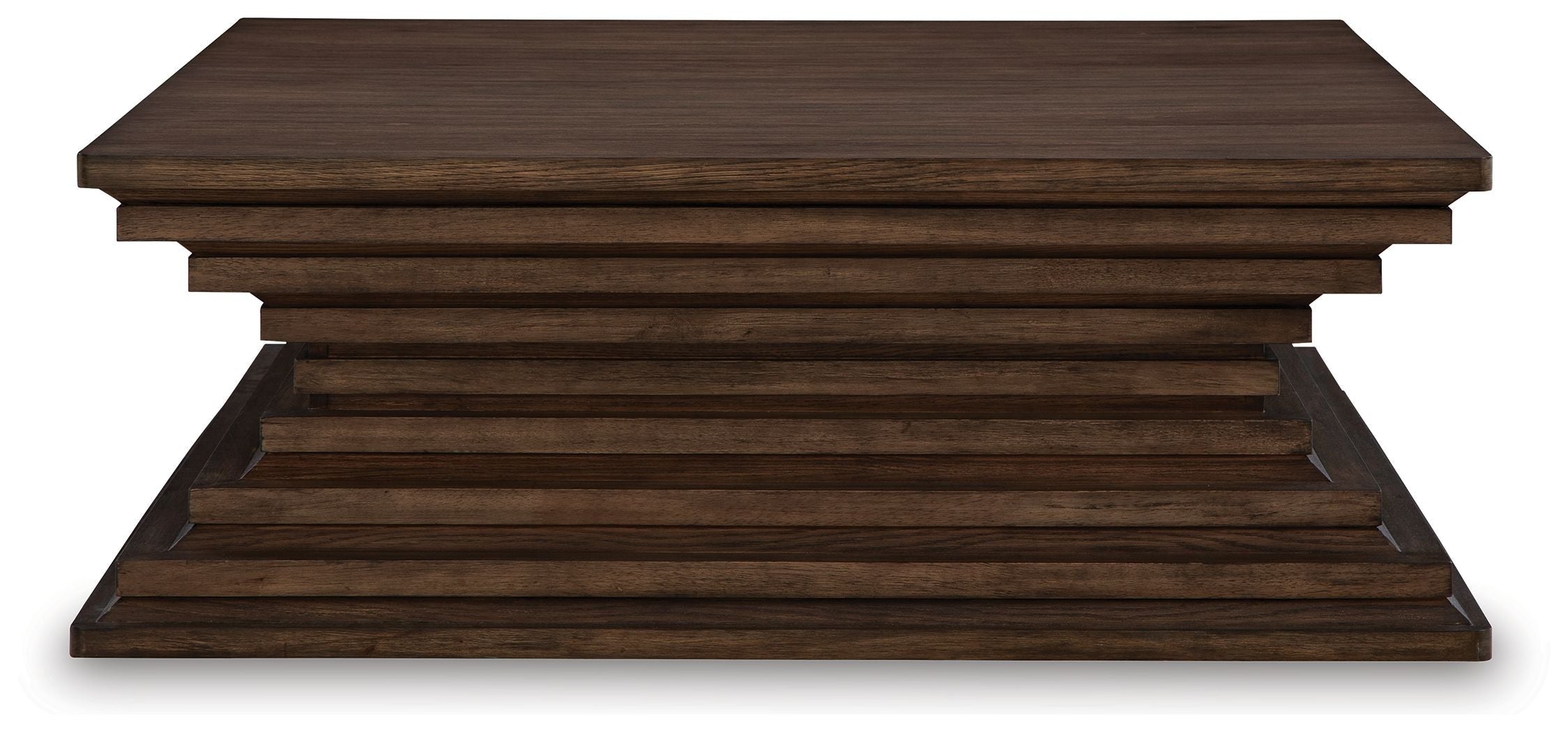 Hannodream - Square Cocktail Table - Warm Brown - Stylish Home Furniture