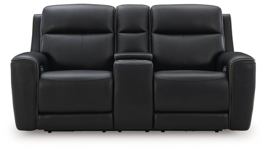 5Z-Comfort - Relaxation - Power Reclining Loveseat with Console / Adj Headrest - Stylish Home Furniture