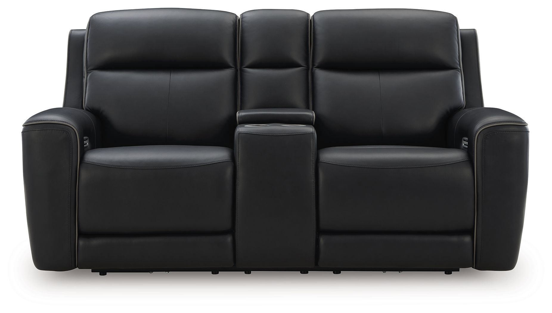 5Z-Comfort - Relaxation - Power Reclining Loveseat with Console / Adj Headrest - Stylish Home Furniture