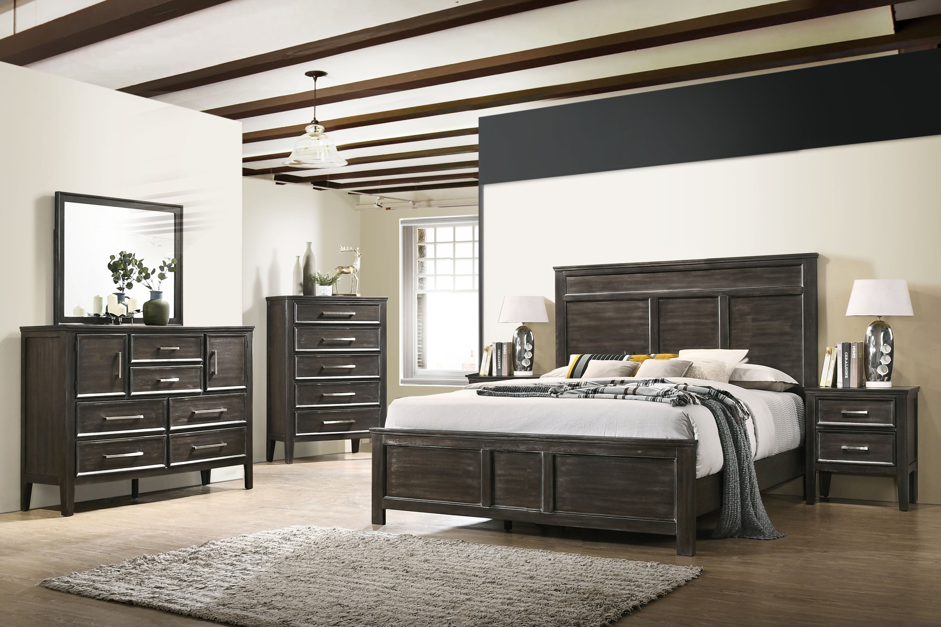 Andover - Bedroom Wood Set - Stylish Home Furniture