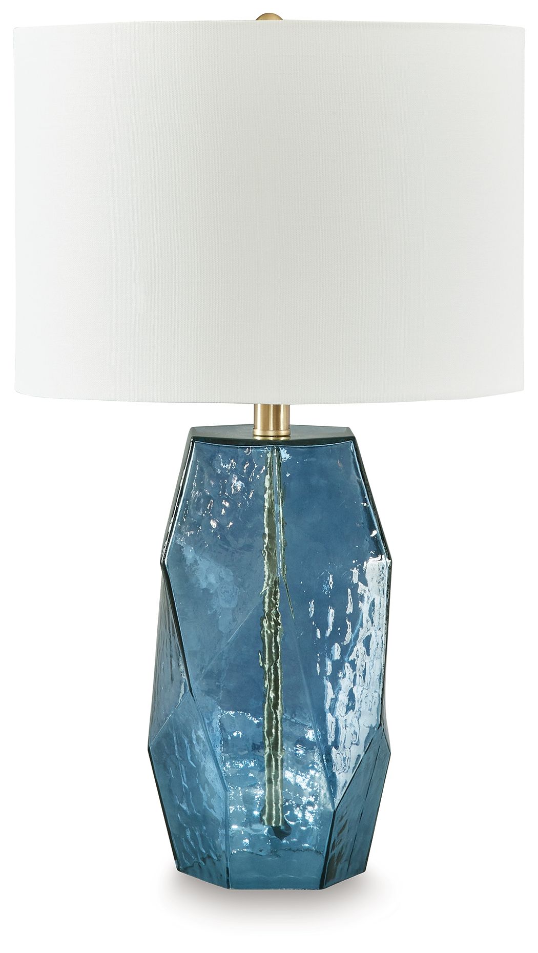 Tallow - Glass Table Lamp - Blue - Stylish Home Furniture