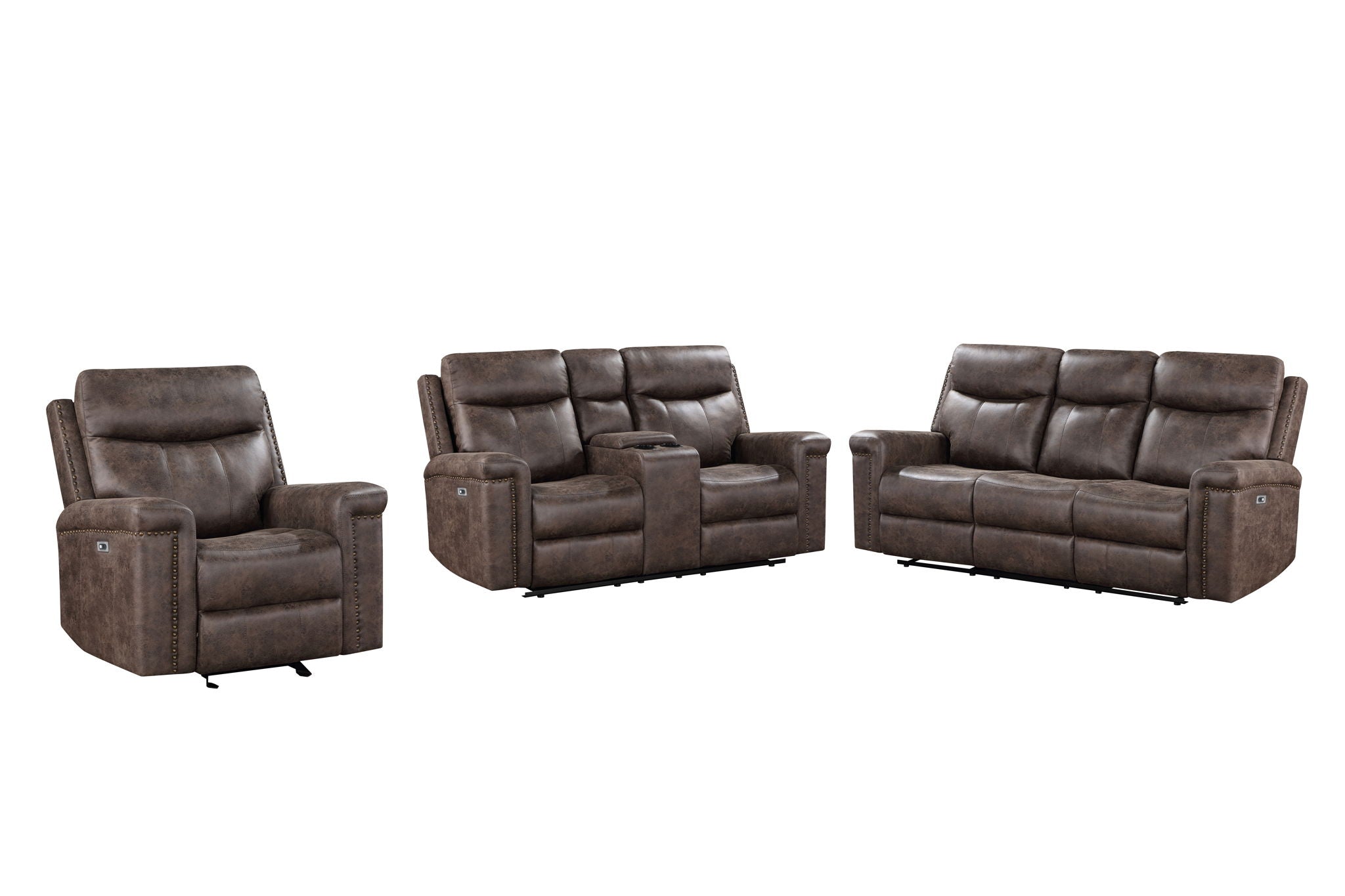Quade - Reclining Sofa Set - Stylish Home Furniture