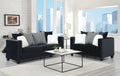 U516 - Loveseat - Black