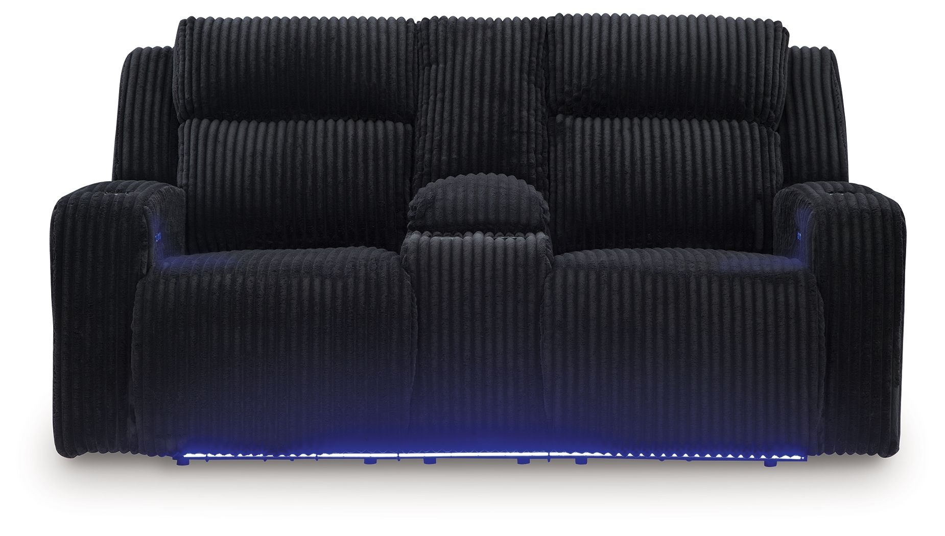 Forest Lake - Power Reclining Loveseat With Console / Adj Headrest - Stylish Home Furniture