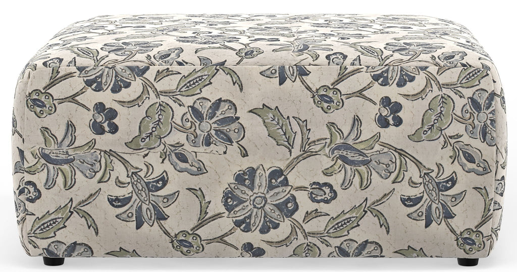 Stockbridge - Cocktail Ottoman - Denim - Stylish Home Furniture