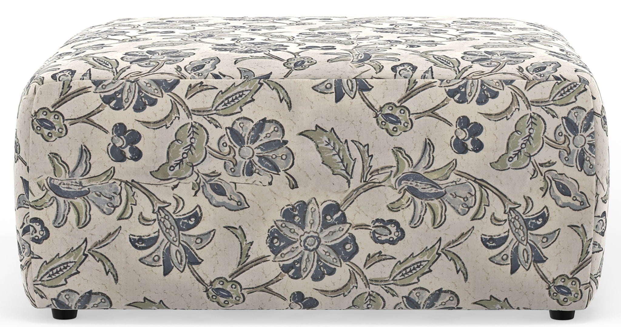 Stockbridge - Cocktail Ottoman - Denim - Stylish Home Furniture