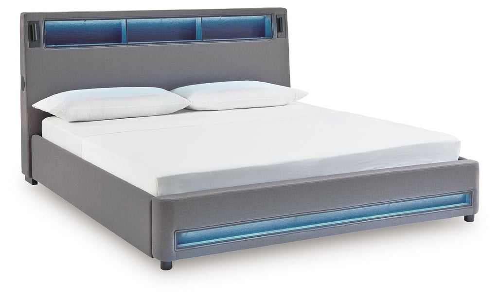 Verishaw - Upholstered Bed - Stylish Home Furniture