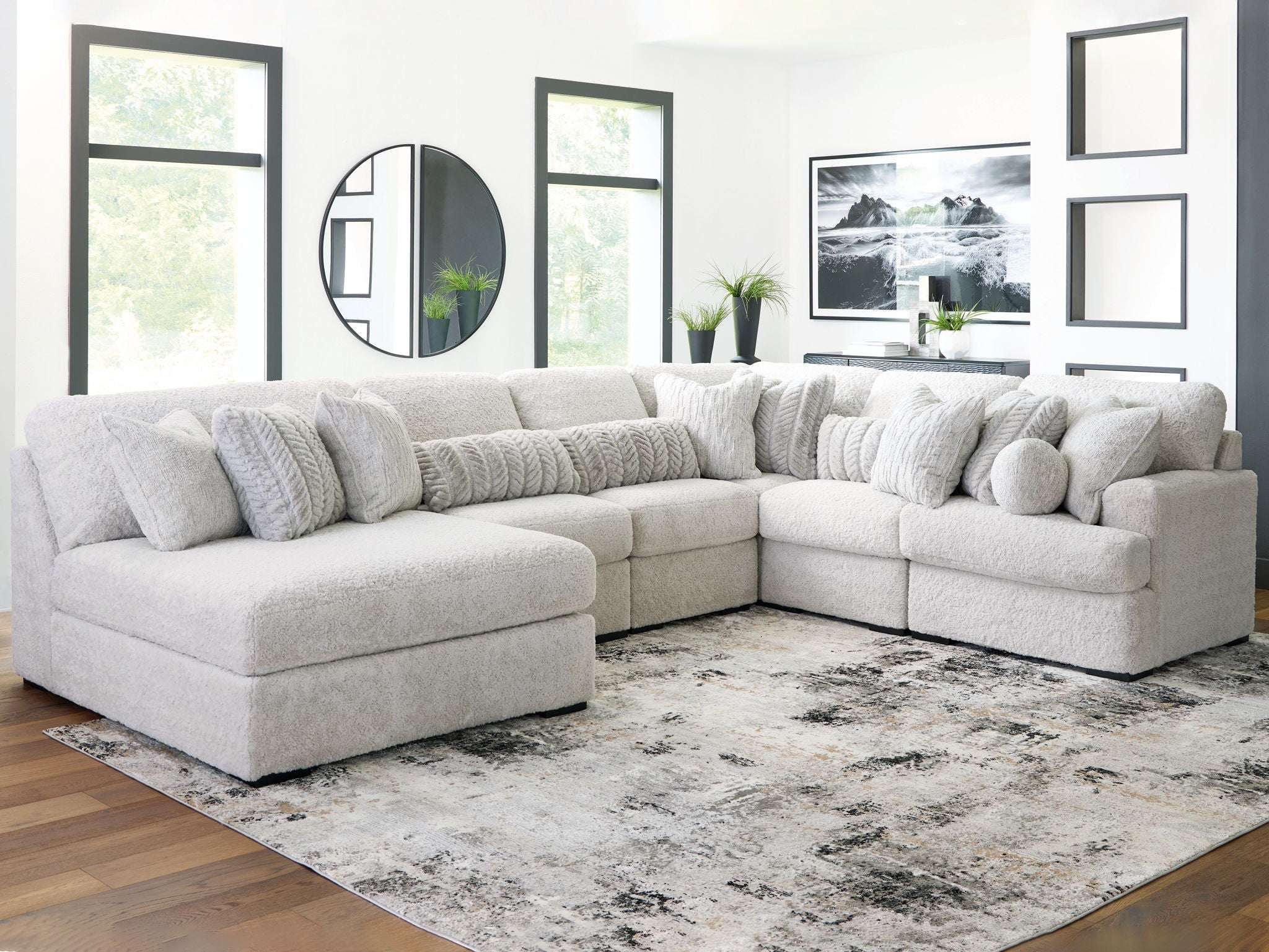 Cuddle Plush - Sectional - Stylish Home Furniture