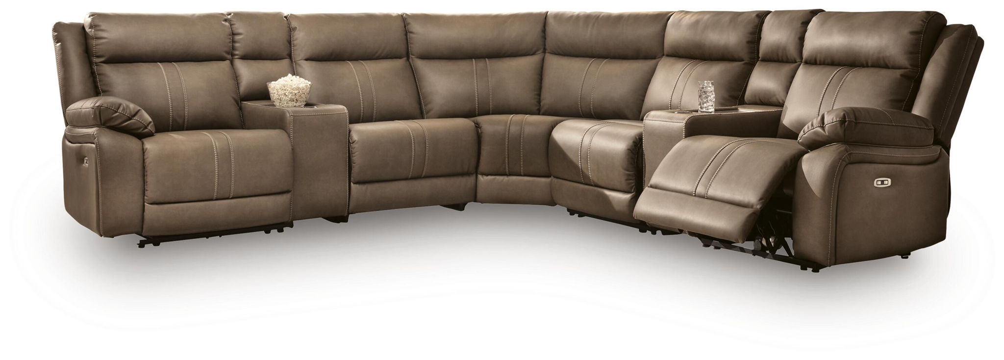 Max-Momentum - Reclining Sectional - Stylish Home Furniture