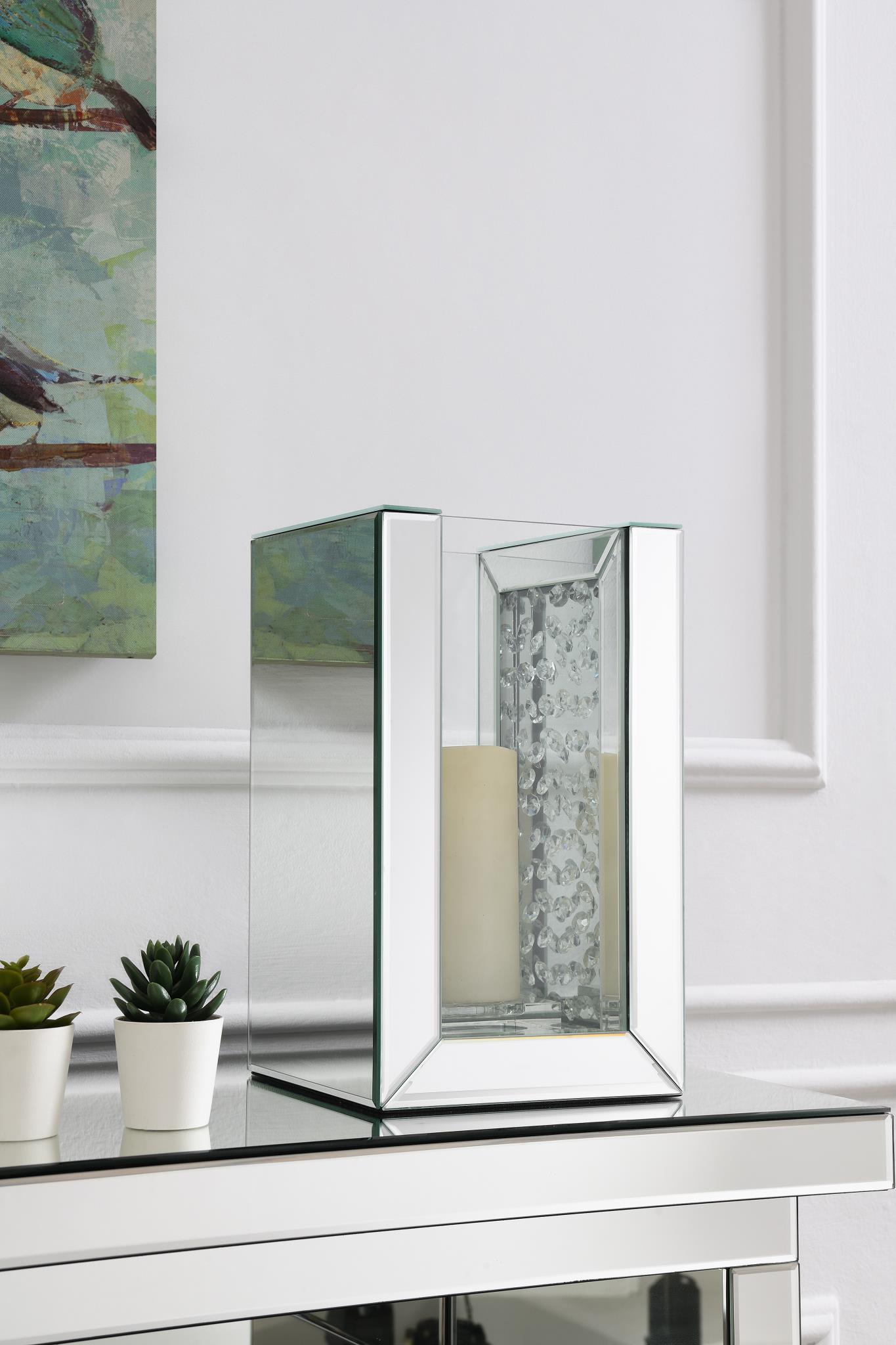 A4005 - Candle Holder - Pearl Silver - Stylish Home Furniture