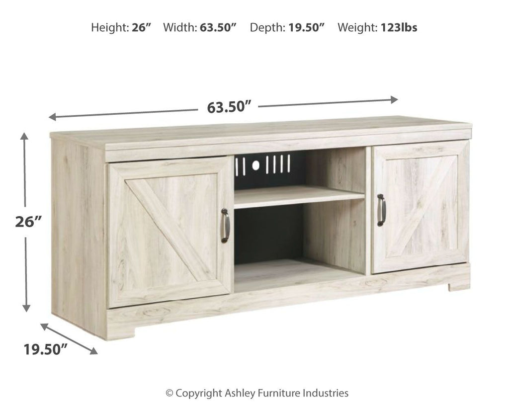 Bellaby - TV Stand W/Fireplace Option - Stylish Home Furniture