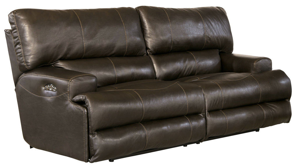 Wembley - Power Headrest Power Lay Flat Reclining Sofa - Stylish Home Furniture