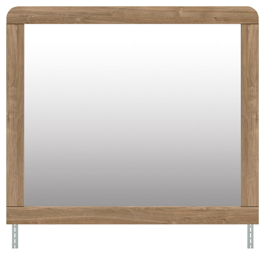 Gramburg - Bedroom Mirror - Warm Natural Brown - Stylish Home Furniture