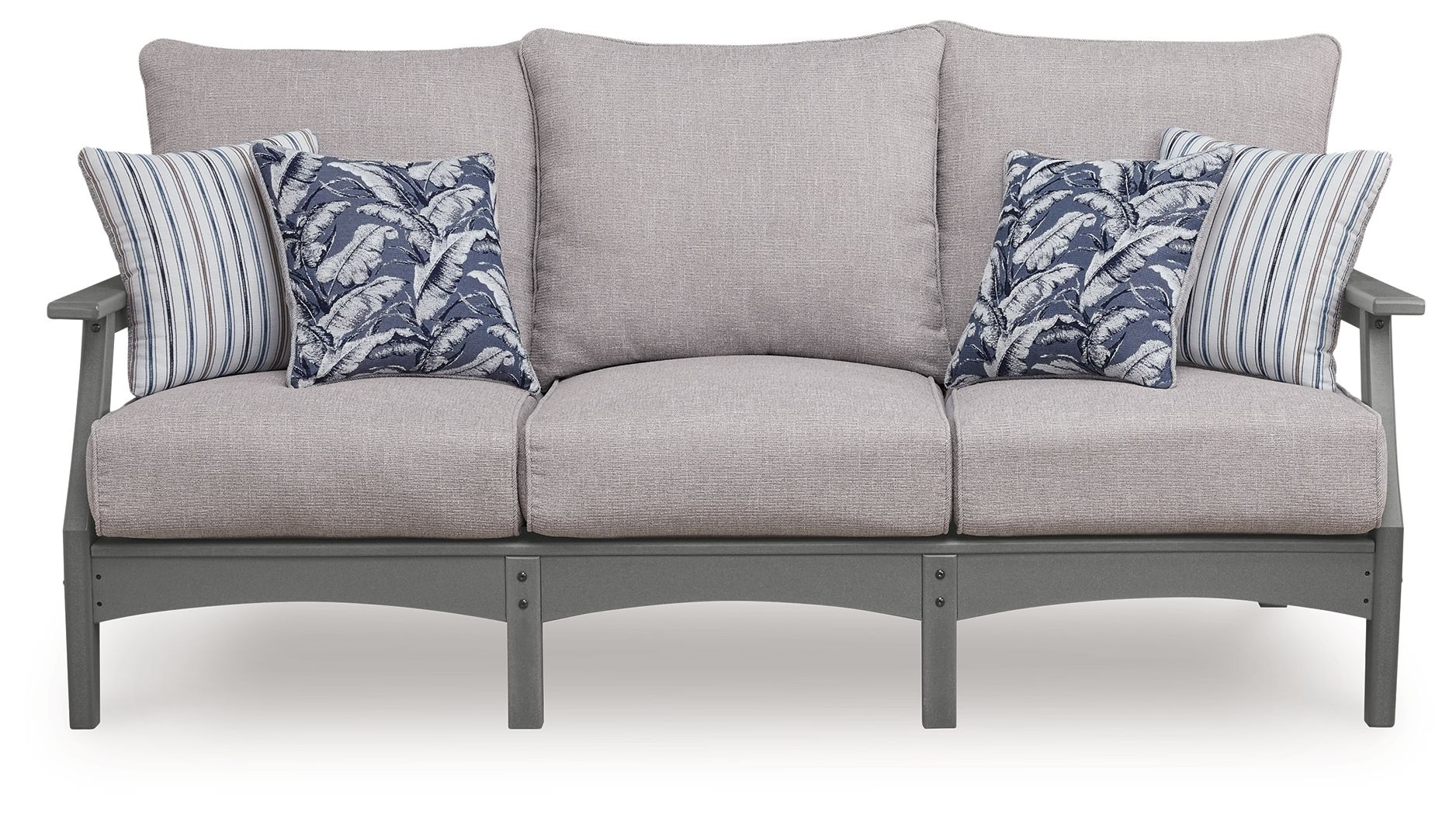 Cove Beach - Sofa With Cushion - Gray - Stylish Home Furniture