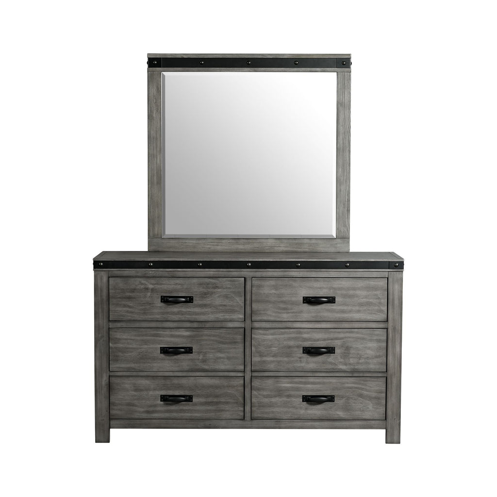 Wade - Youth 6-Drawer Dresser - Stylish Home Furniture