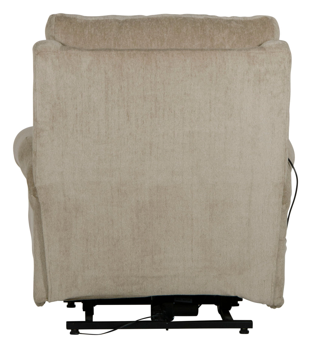 Warner - Power Headrest With Lumbar Power Lay Flat Recliner - Stylish Home Furniture