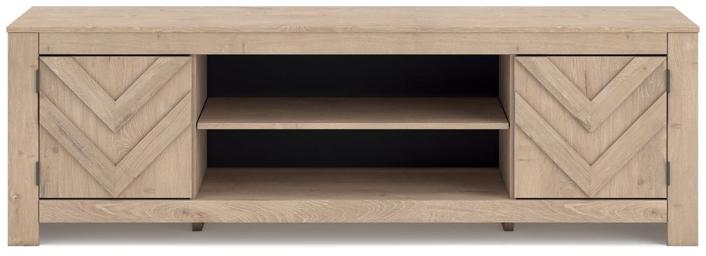 Cayboni - LG TV Stand With Fireplace Option - Stylish Home Furniture