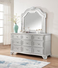 B076 - Mirror - Pearl Silver - Stylish Home Furniture