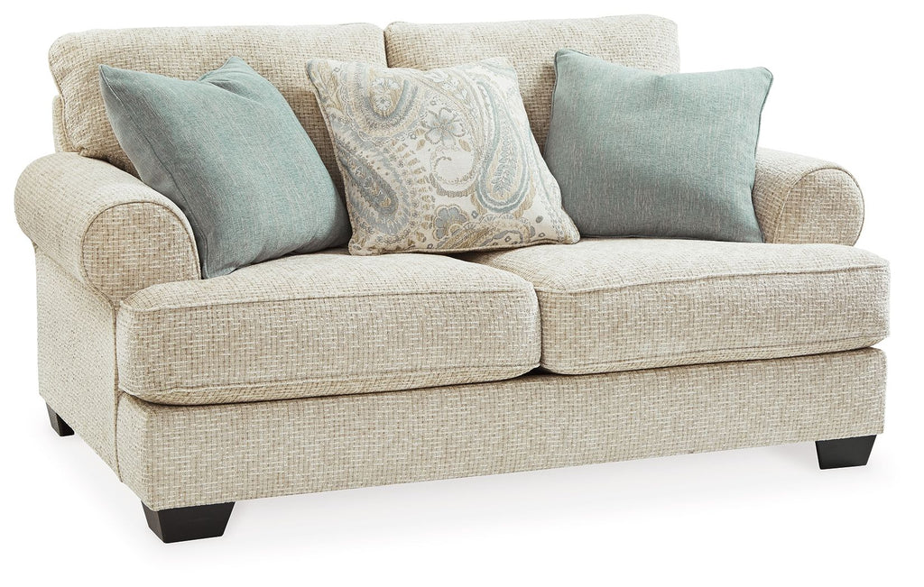 Monaghan - Loveseat - Sandstone - Stylish Home Furniture